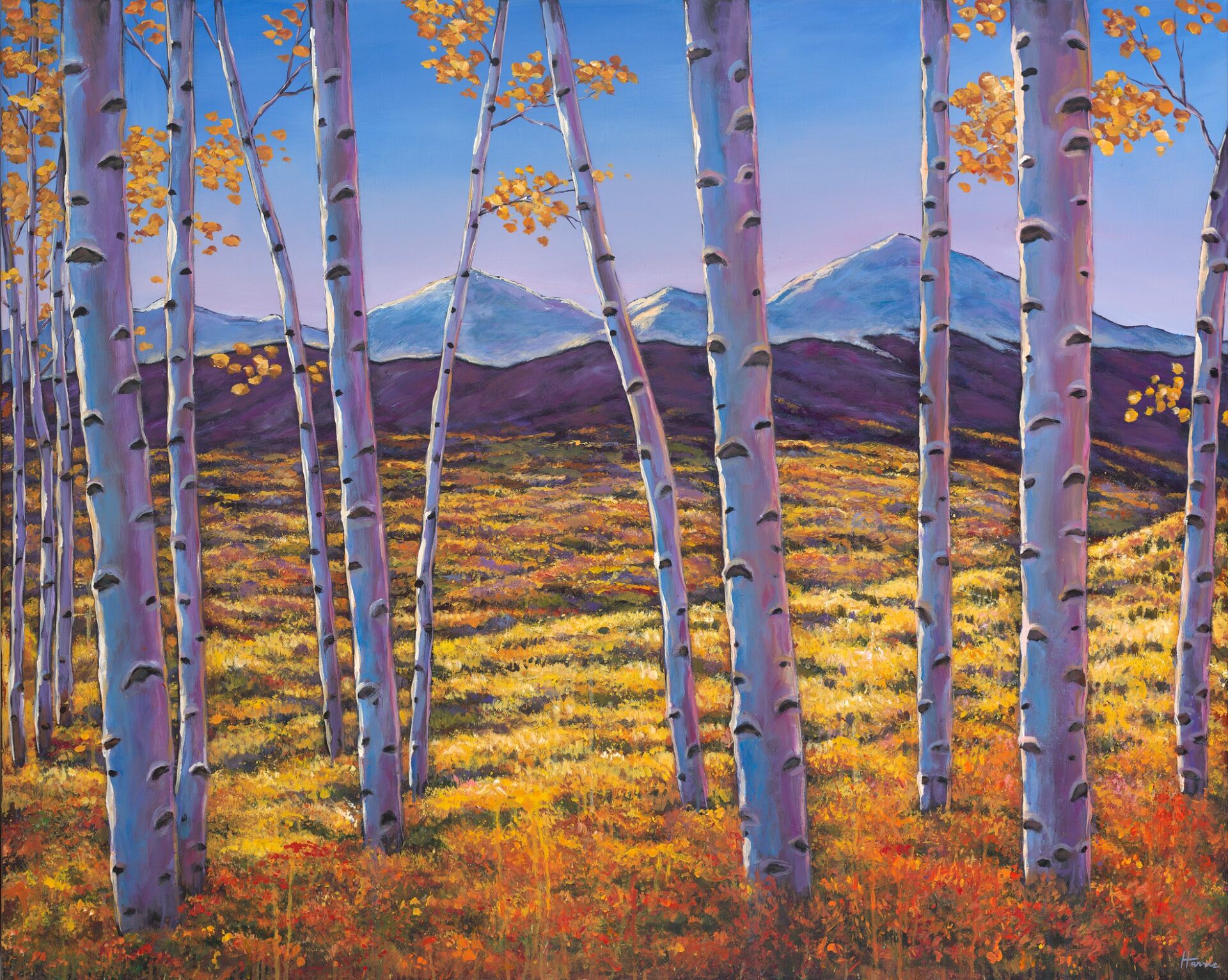 Above it All painting