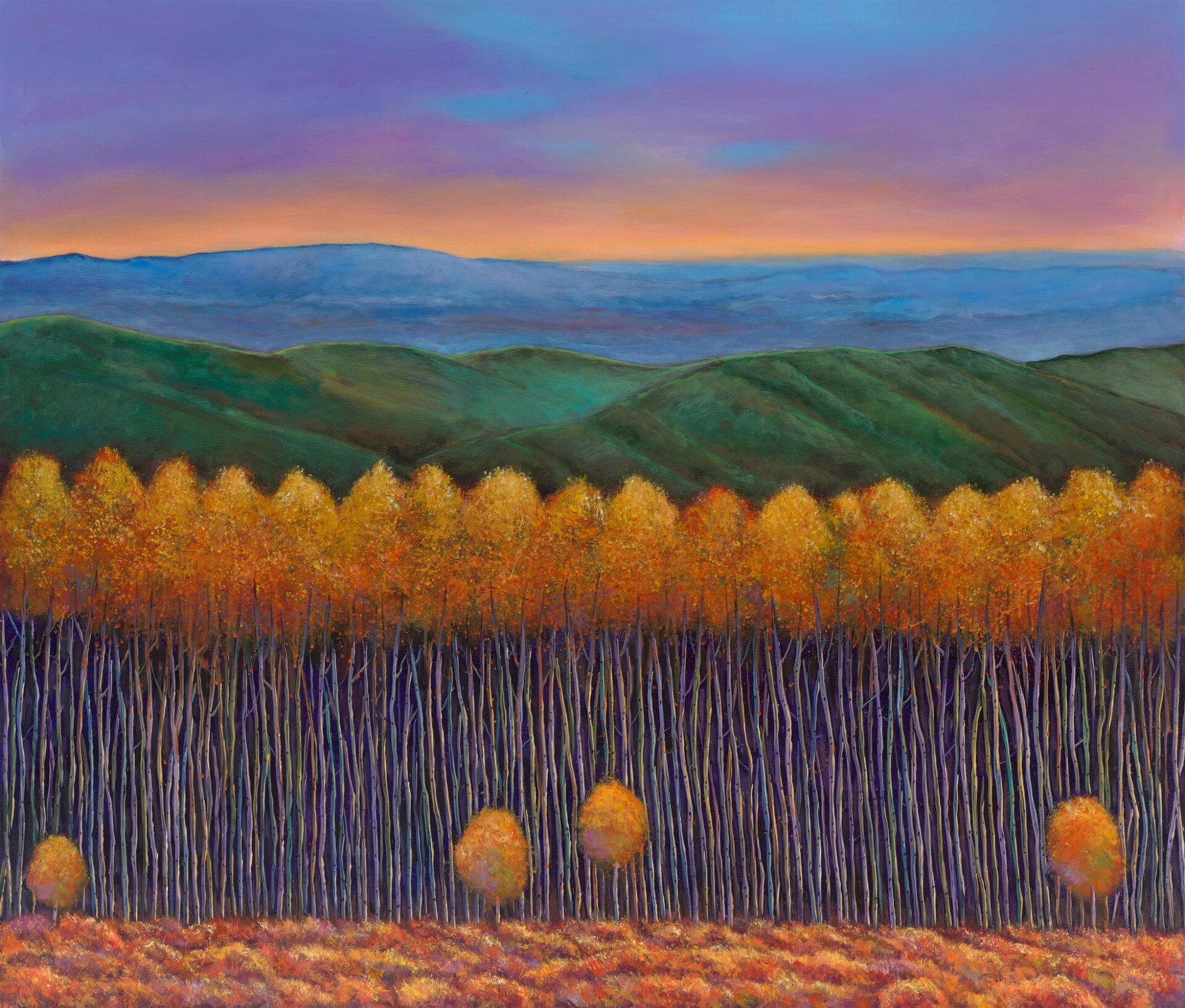 Aspen Perspective painting