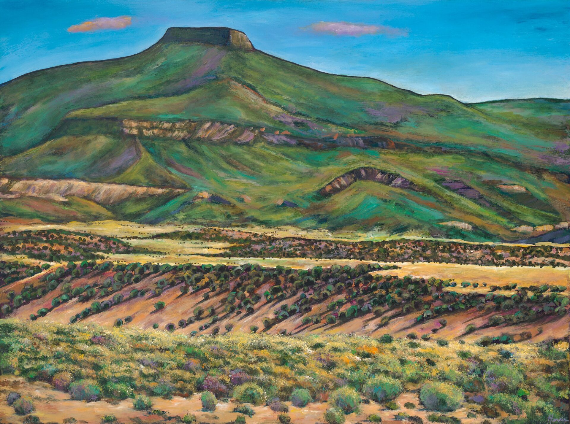 Ghost Ranch painting