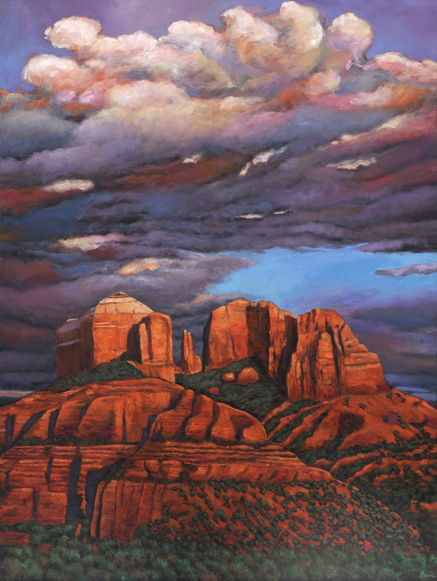Sedona Red painting