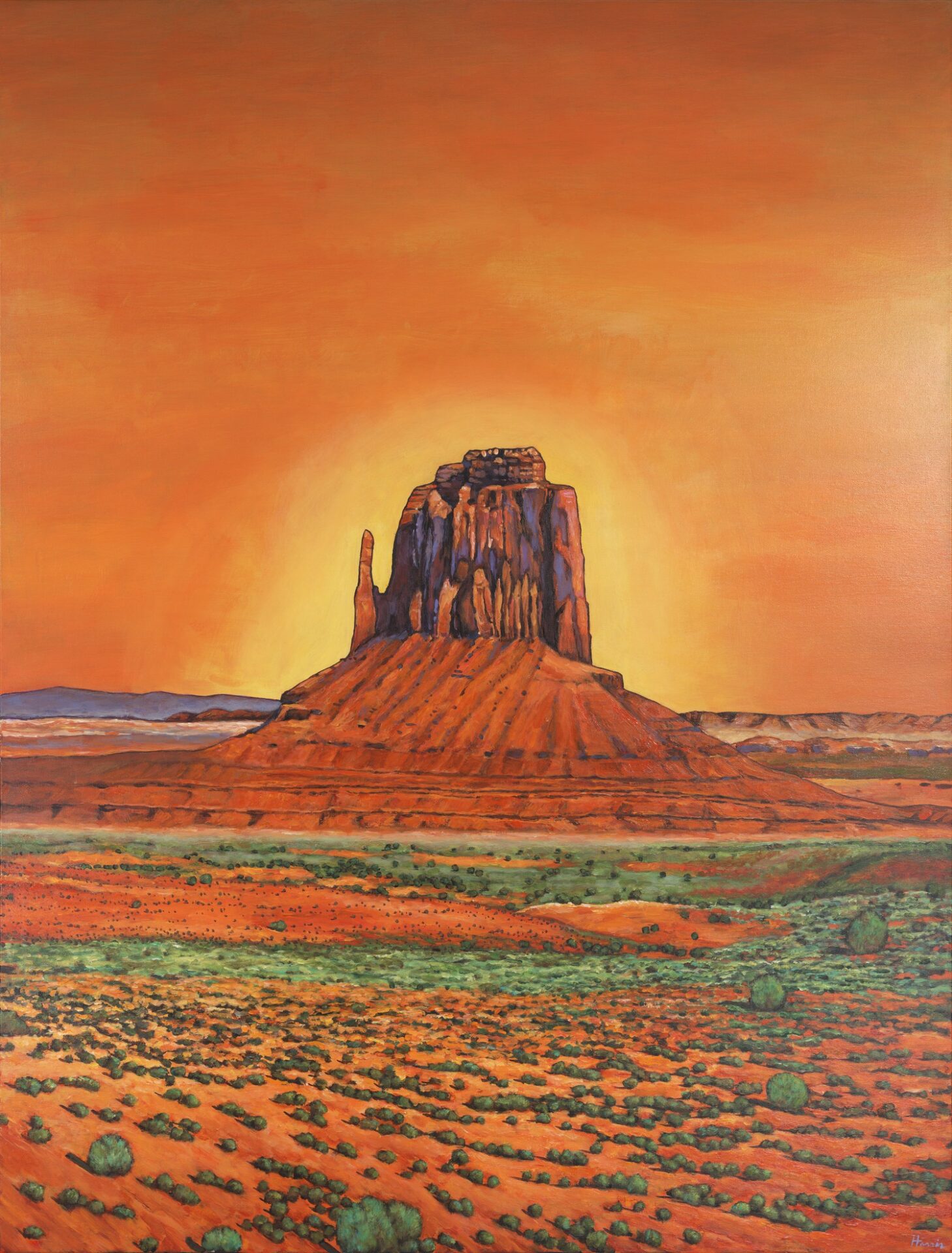 The Sentinel painting