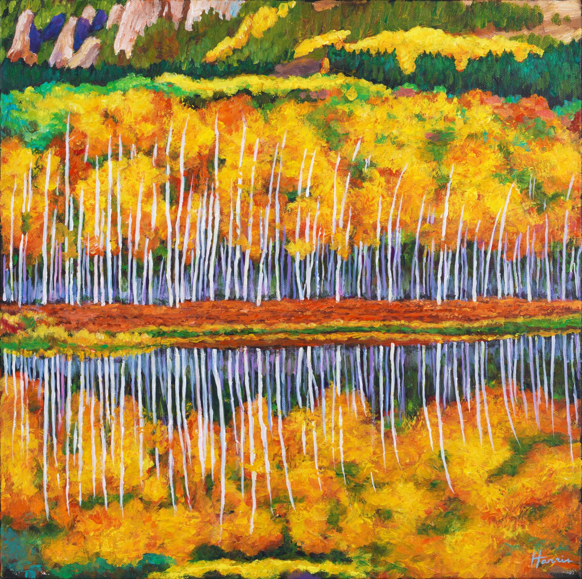 Time for Reflection painting