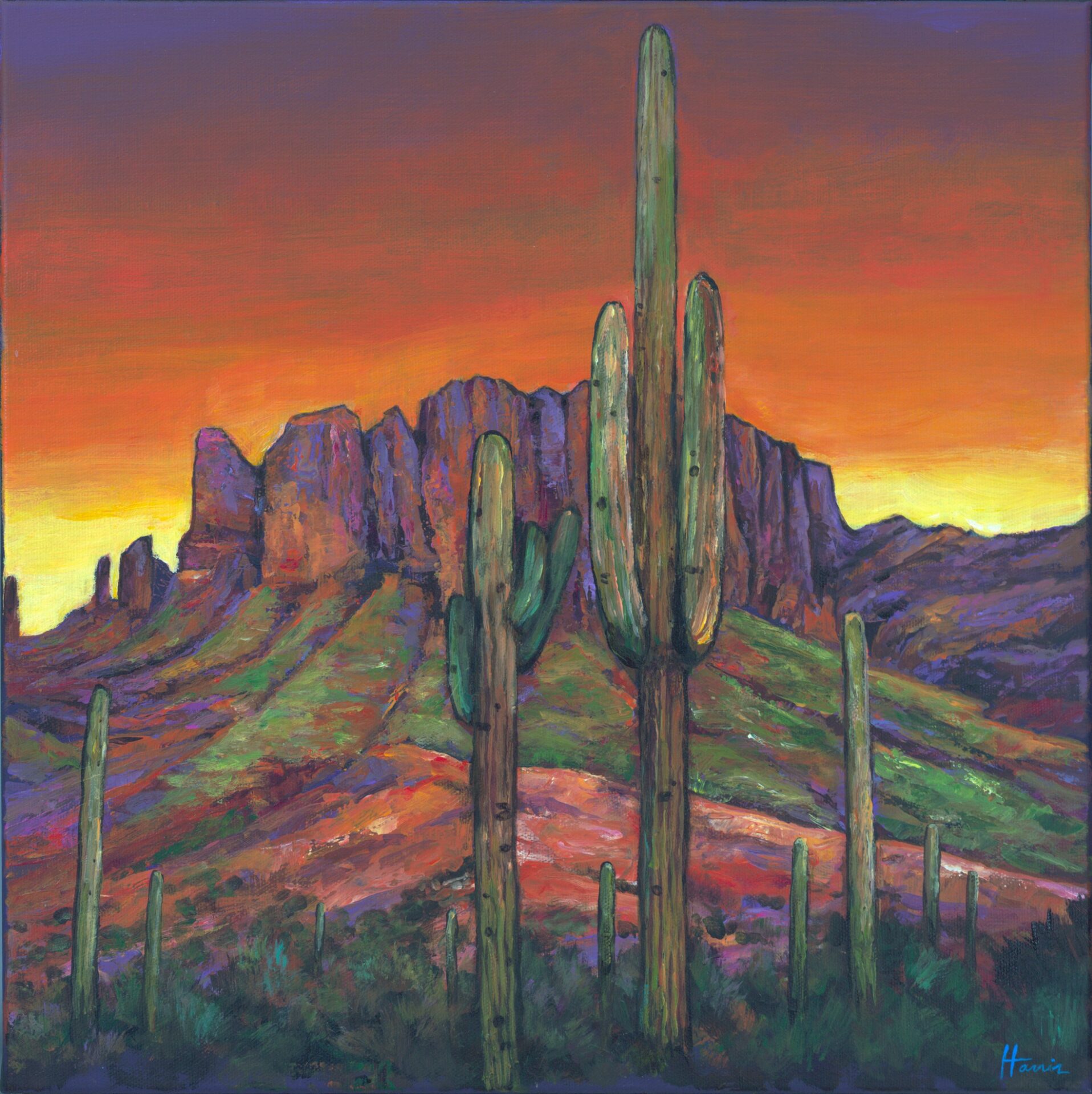 Very Superstitious painting