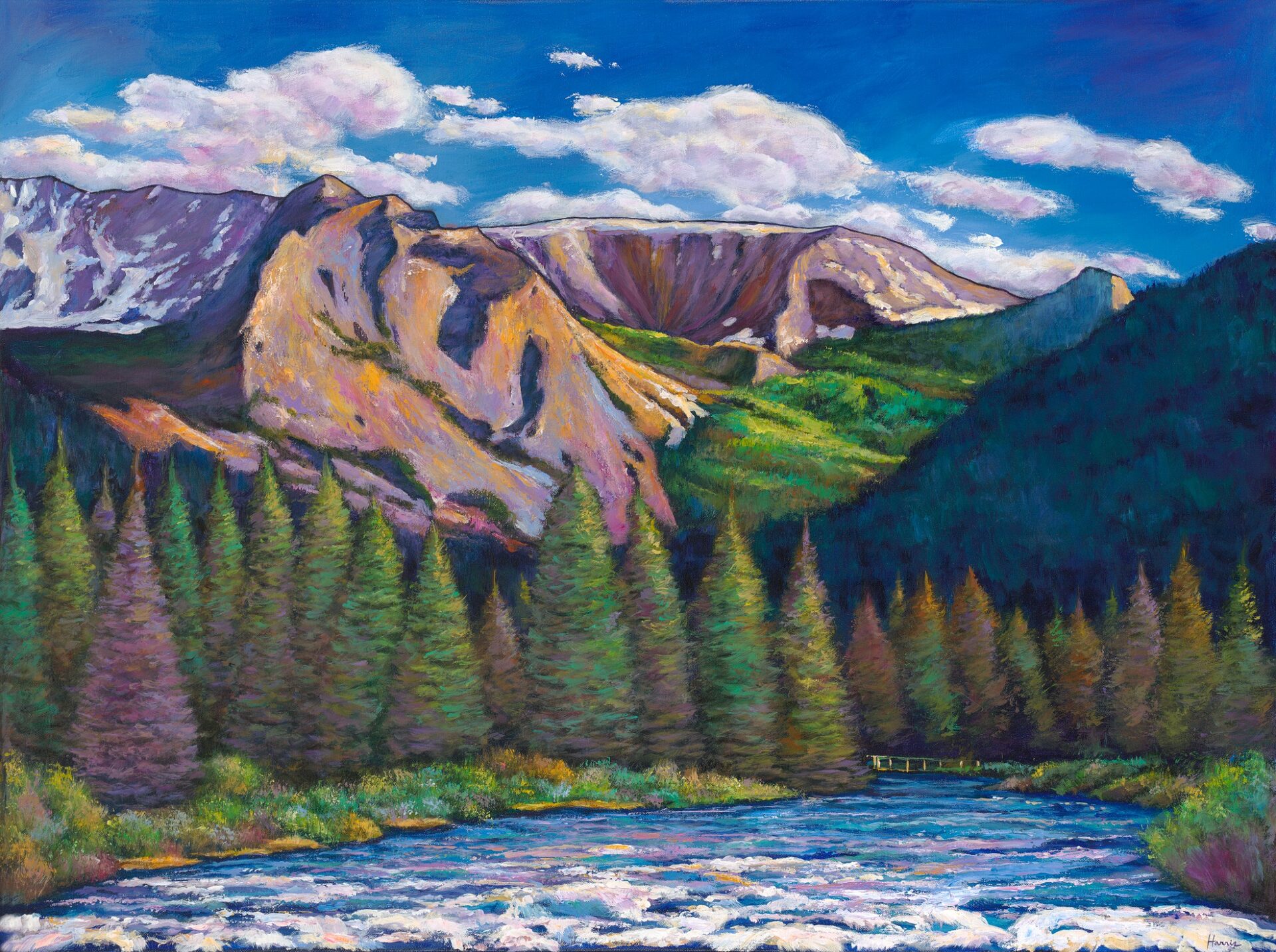 White Waters painting