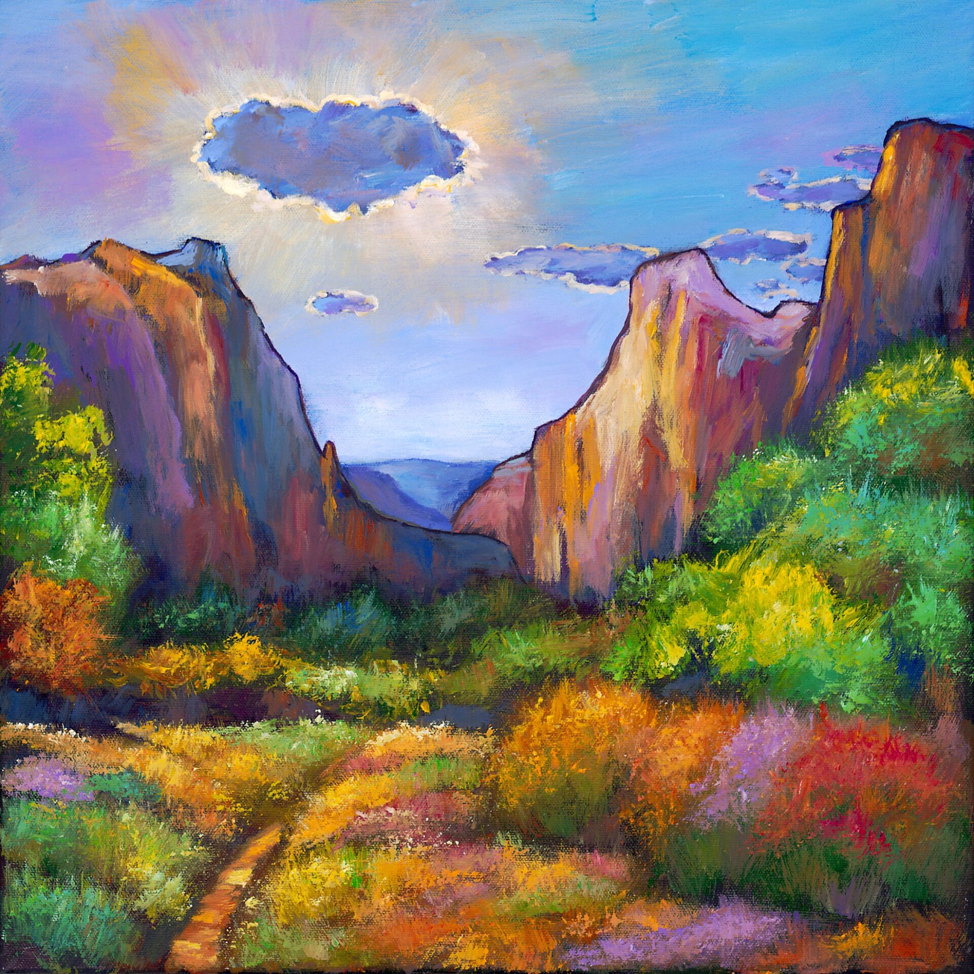 Zion Dreams painting